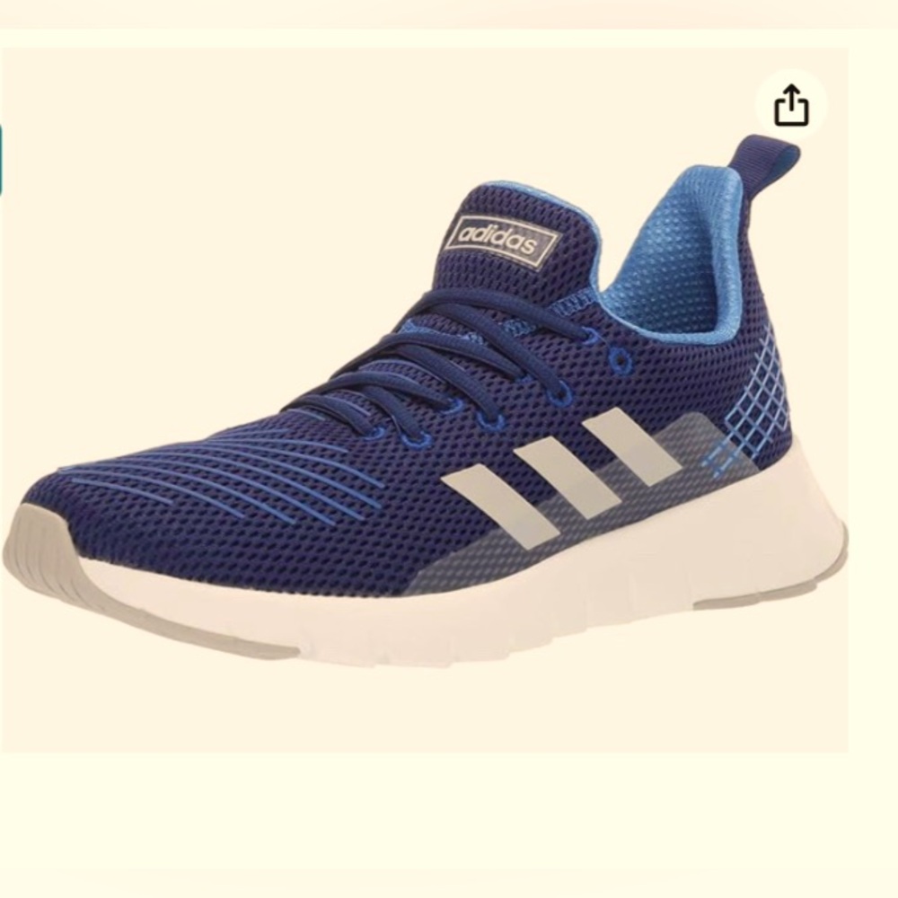 Adidas Asweego Mens Running Sneakers Shoes Blue